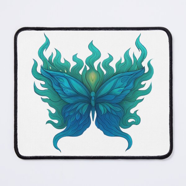 Item preview, Flaming Blue Butterfly designed and sold by VelvetRoom.