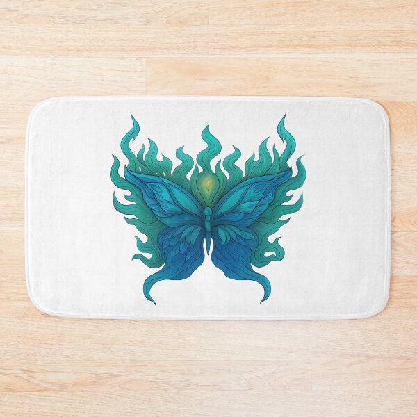 Item preview, Flaming Blue Butterfly designed and sold by VelvetRoom.