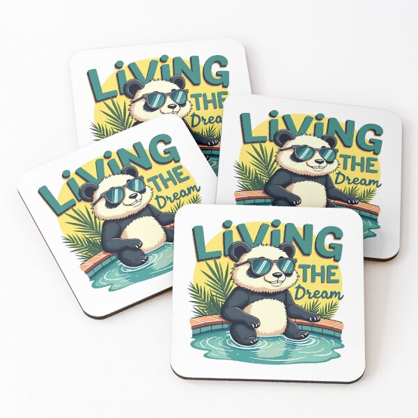 Item preview, Chill Cartoon Panda Living The Dream designed and sold by Standout Concepts®.