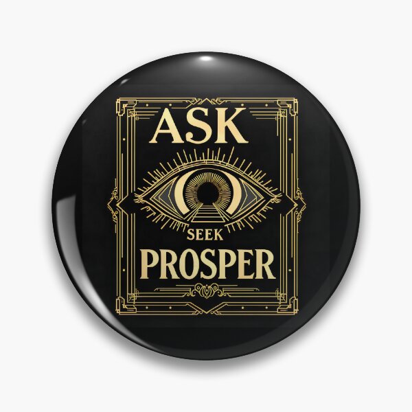 Item preview, Ask Seek Prosper: Manifest Abundance designed and sold by Standout Concepts®.