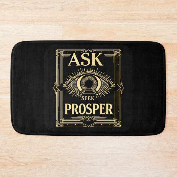 Item preview, Ask Seek Prosper: Manifest Abundance designed and sold by Standout Concepts®.