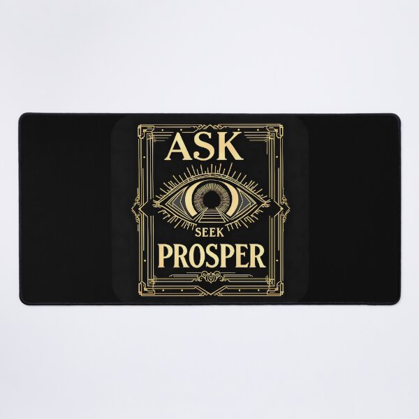 Item preview, Ask Seek Prosper: Manifest Abundance designed and sold by Standout Concepts®.