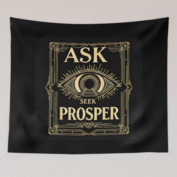 Item preview, Ask Seek Prosper: Manifest Abundance designed and sold by Standout Concepts®.