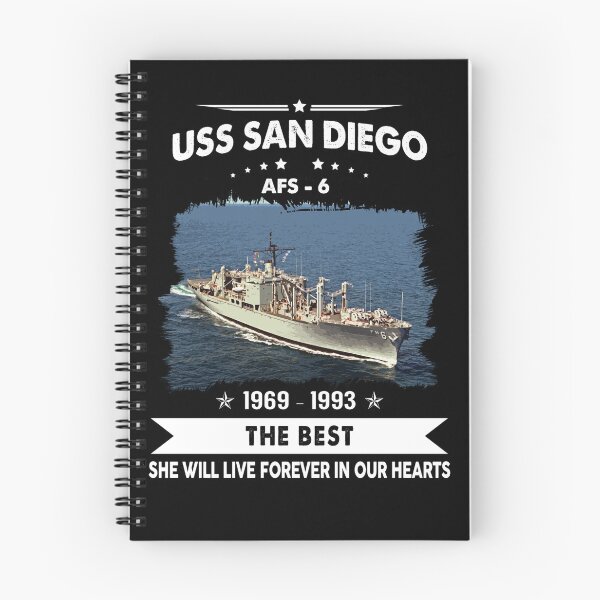 Item preview, USS San Diego AFS 6, Navy Veteran Mens Gift Idea Husband, Dad, Grandpa designed and sold by Timeless Bond Designs.