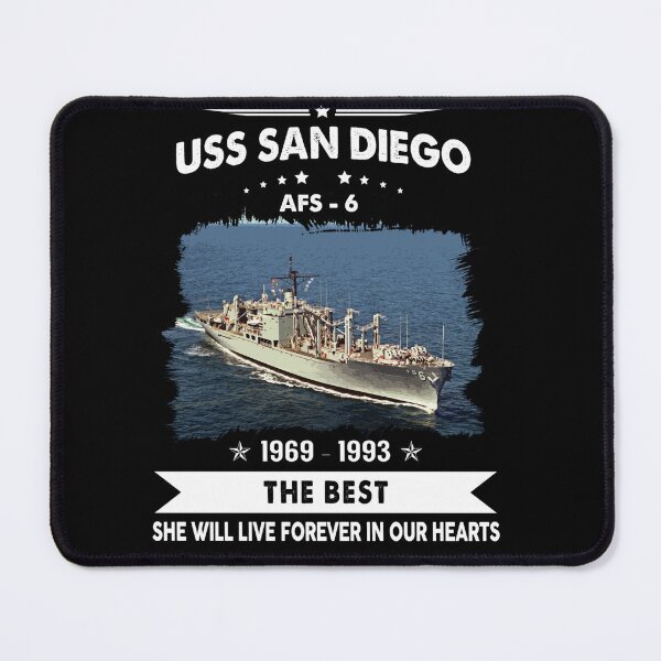 Item preview, USS San Diego AFS 6, Navy Veteran Mens Gift Idea Husband, Dad, Grandpa designed and sold by Timeless Bond Designs.