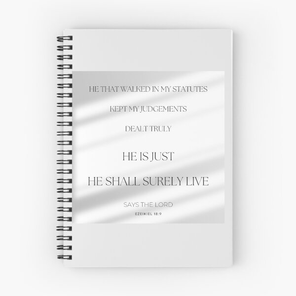 Item preview, Ezekiel 18:9 designed and sold by Undonemadenew.
