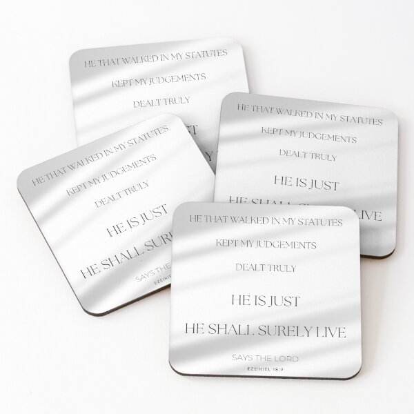 Item preview, Ezekiel 18:9 designed and sold by Undonemadenew.