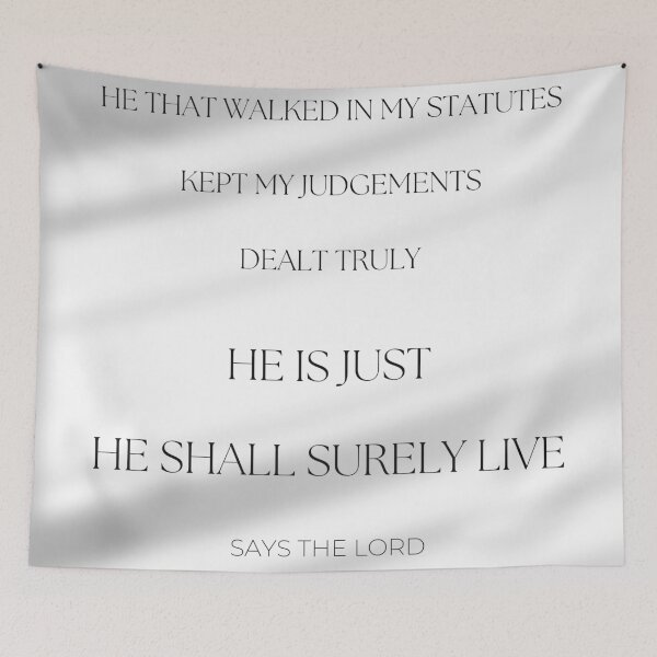 Item preview, Ezekiel 18:9 designed and sold by Undonemadenew.
