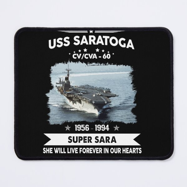 Item preview, USS Saratoga CV 60, Navy Veteran Mens Gift Idea Husband, Dad, Grandpa designed and sold by Timeless Bond Designs.