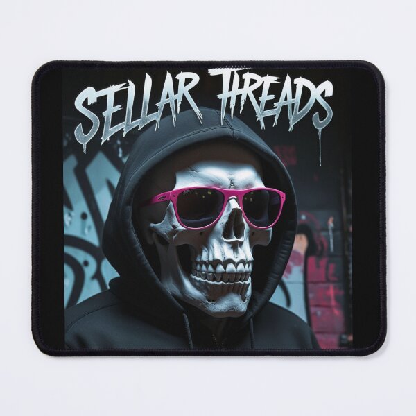 Item preview, STELLAR THREADS // Skull Vision Streetcore Drop designed and sold by Vibepop.store.