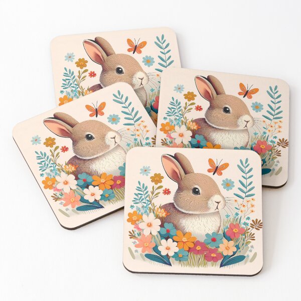 Item preview, Rabbit stamp designed and sold by Clara Fruggeri.