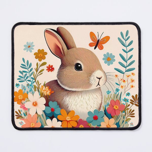 Item preview, Rabbit stamp designed and sold by Clara Fruggeri.