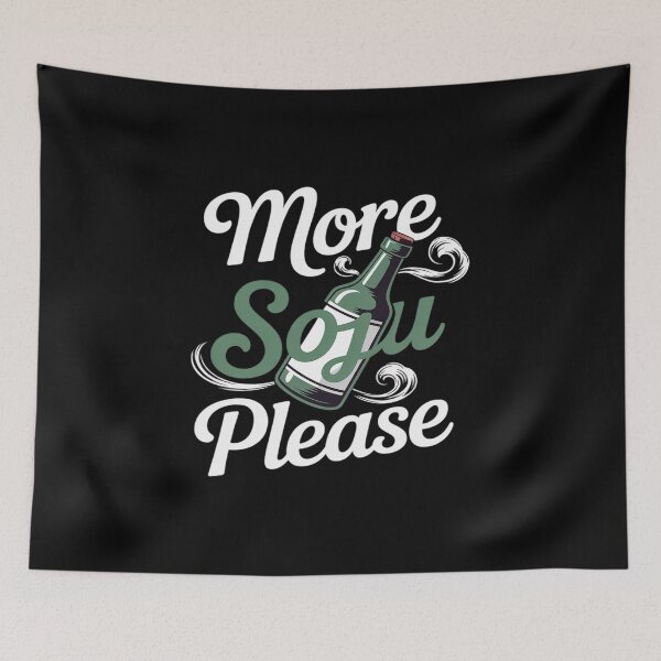 Item preview, Funny Soju Korean Drinking Quote Korean Bar Party Nightlife designed and sold by LeeEvans222.