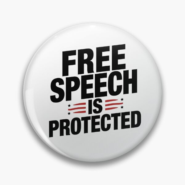 Item preview, Free Speech Is Protected designed and sold by LewpyG.