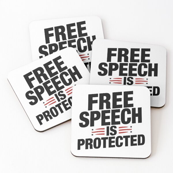 Item preview, Free Speech Is Protected designed and sold by LewpyG.