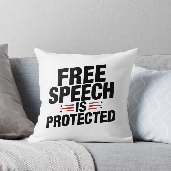 Item preview, Free Speech Is Protected designed and sold by LewpyG.