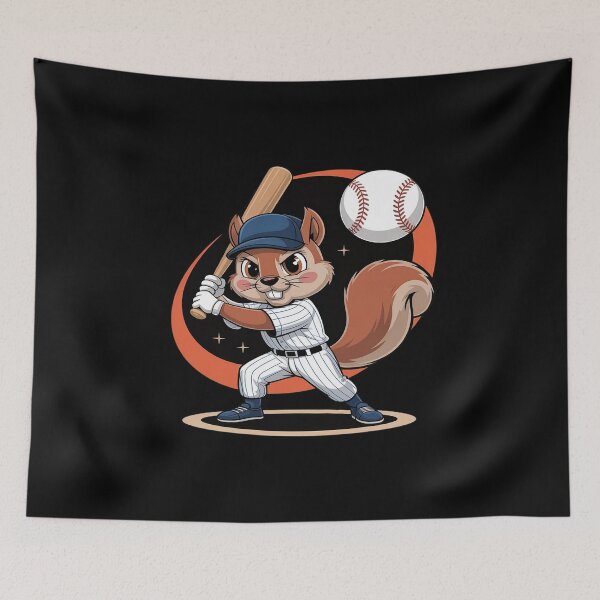 Item preview, Funny Squirrel Baseball designed and sold by LeeEvans222.