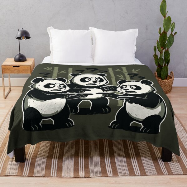 Item preview, Three Confused Pandas Pointing at Each Other designed and sold by Ghost on Toast.