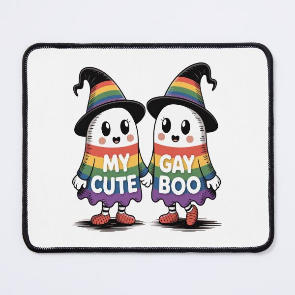Item preview, My Cute Gay Boo Gay Couple Halloween designed and sold by VladoZork.