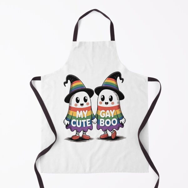 Item preview, My Cute Gay Boo Gay Couple Halloween designed and sold by VladoZork.