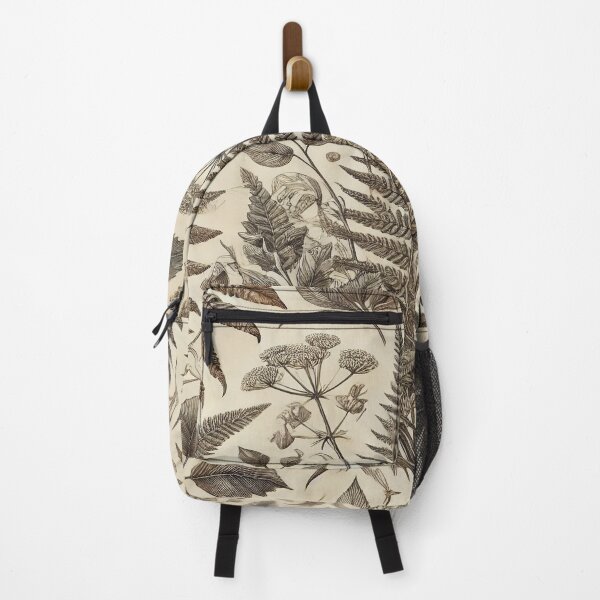 Item preview, Sepia Forest Study – Vintage Botanical Fern Pattern designed and sold by Silmoyo.