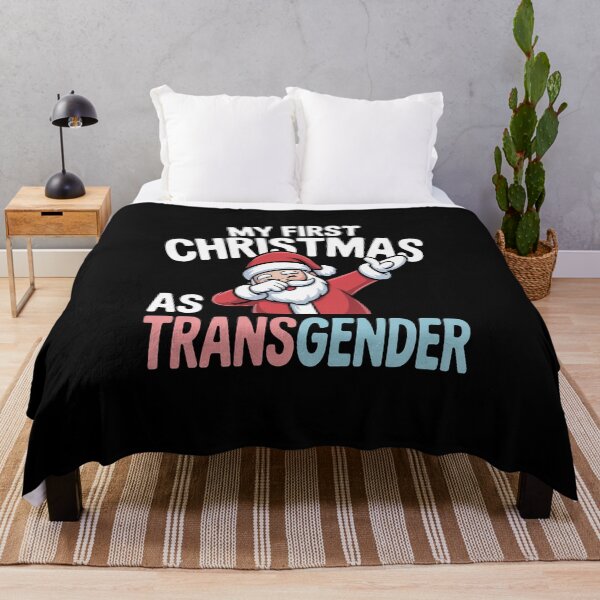 Item preview, My First Christmas As Transgender Gay LGBTQ Christmas designed and sold by VladoZork.