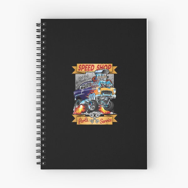Item preview, Retro Speed Shop Hotrod Classic Muscle Car Cartoon Graphic designed and sold by MarkVHulings.