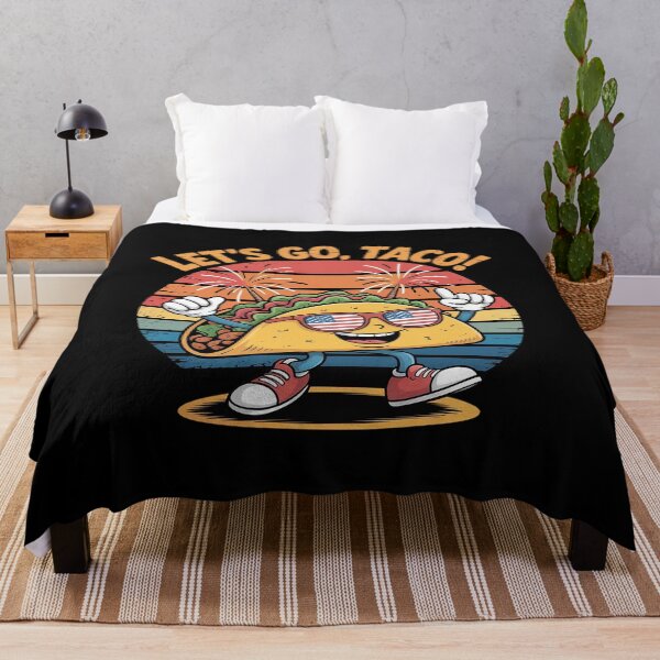 Item preview, Funny Taco Let's Go Taco 4th of july designed and sold by LeeEvans222.