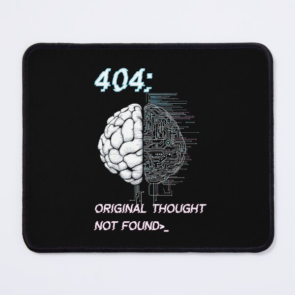Item preview, 404 Error Message Futuristic AI Design designed and sold by Looloo Grafix.