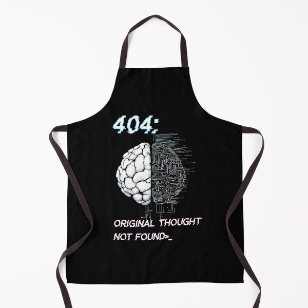 Item preview, 404 Error Message Futuristic AI Design designed and sold by Looloo Grafix.