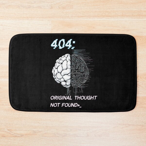 Item preview, 404 Error Message Futuristic AI Design designed and sold by Looloo Grafix.