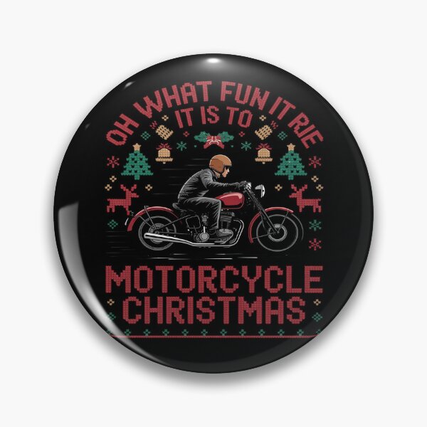 Item preview, OH WHAT FUN IT RIE IT IS TO MOTORCYCLE CHRISTMAS designed and sold by VladoZork.