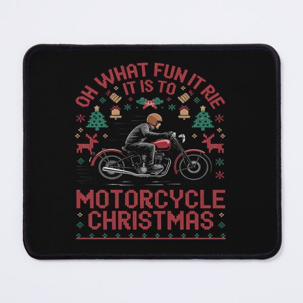 Item preview, OH WHAT FUN IT RIE IT IS TO MOTORCYCLE CHRISTMAS designed and sold by VladoZork.