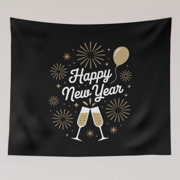 Item preview, Happy New Year Champagne Celebration Design designed and sold by Gogetgiggles.