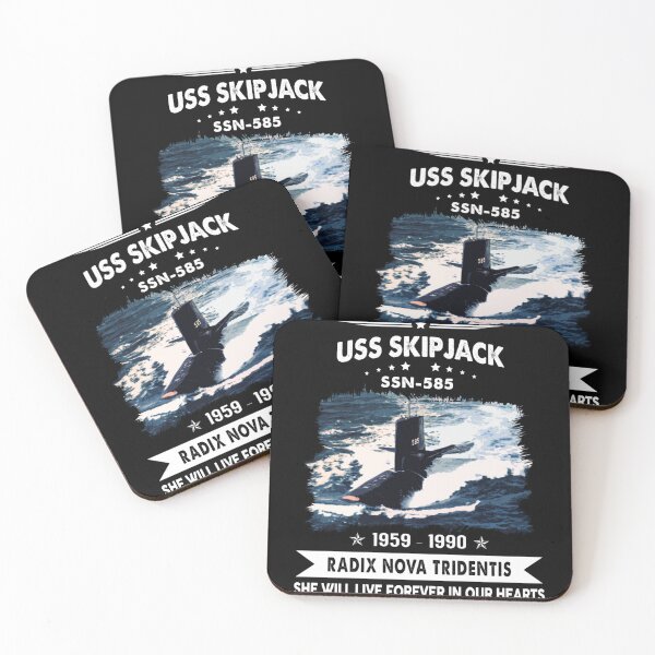 Item preview, USS Skipjack SSN 58, Navy Veteran Mens Gift Idea Husband, Dad, Grandpa designed and sold by Timeless Bond Designs.