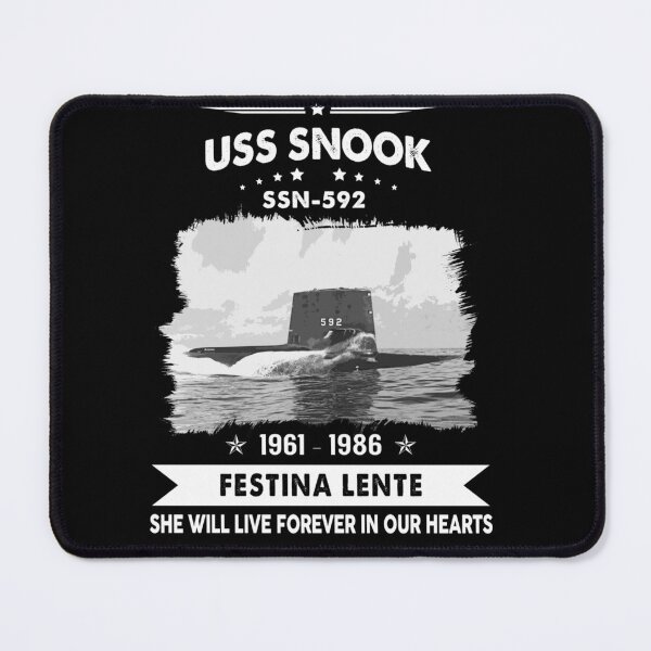 Item preview, USS Snook SSN 592 F, Navy Veteran Mens Gift Idea Husband, Dad, Grandpa designed and sold by Timeless Bond Designs.
