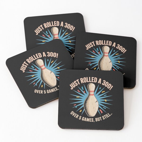 Item preview, Funny Ten Pin Bowling Just Rolled A 300 Score Graphic designed and sold by LeeEvans222.