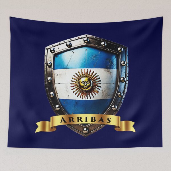 Item preview, Escudo de la herencia de Arribas, escudo de Argentina designed and sold by Highlandkings.