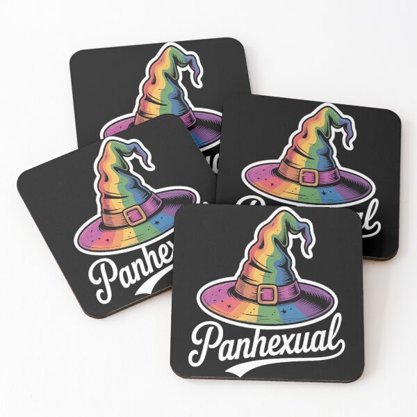 Item preview, Pansexual Witch Pun Panhexual Pan Pride Flag Halloween designed and sold by VladoZork.