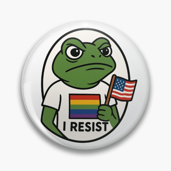 Item preview, Resistance Frog designed and sold by States of Progress.