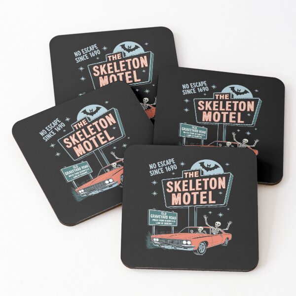 Item preview, Funny The Skeleton Motel Graveyard Spooky Halloween designed and sold by LeeEvans222.