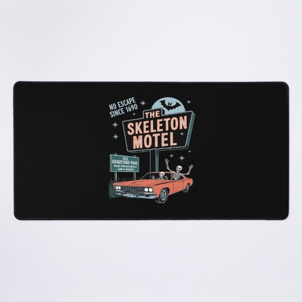 Item preview, Funny The Skeleton Motel Graveyard Spooky Halloween designed and sold by LeeEvans222.