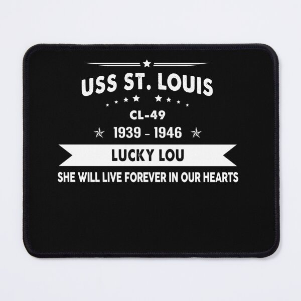 Item preview, USS St. Louis CL 49, Navy Veteran Mens Gift Idea Husband, Dad, Grandpa designed and sold by Timeless Bond Designs.