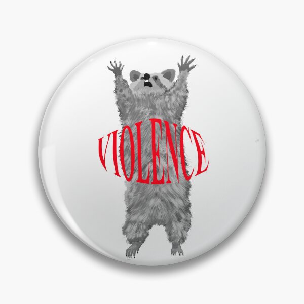 Item preview, Violence Racoon  designed and sold by PissKind.