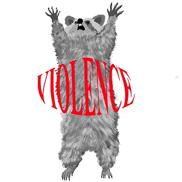 Artwork thumbnail, Violence Racoon  by PissKind