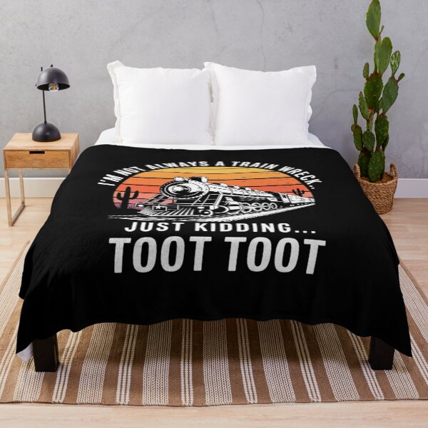 Item preview, Funny Train I’m Not Always A Train Wreck Just Kidding Toot designed and sold by LeeEvans222.