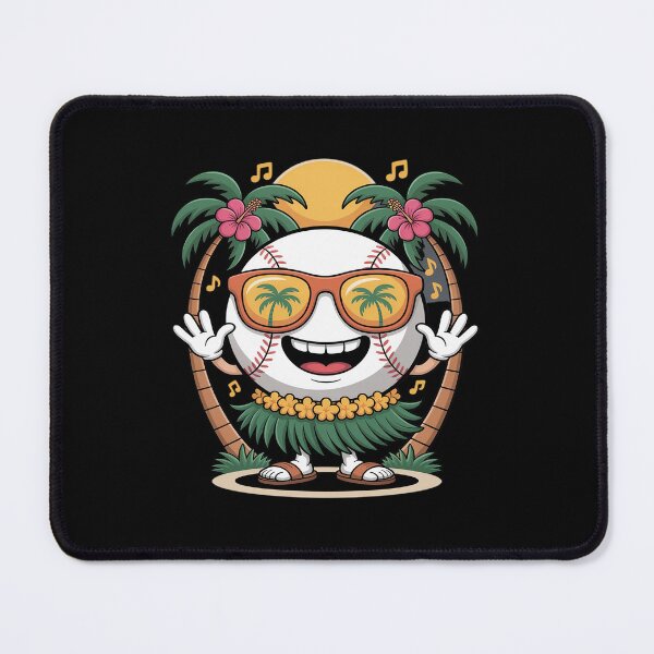 Item preview, Funny Tropical Baseball Ball Summer Hawaii Vacation Beach designed and sold by JonBarnes22.