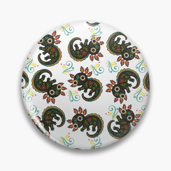 Item preview, Alebrije Axolotl Pattern designed and sold by Nacho Average Designs.