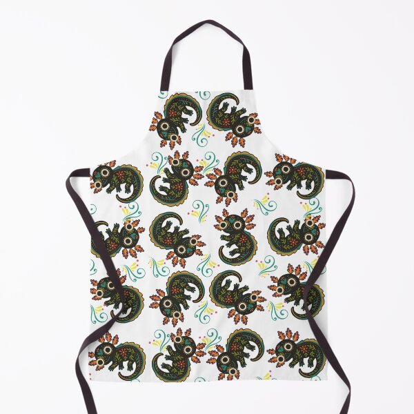 Item preview, Alebrije Axolotl Pattern designed and sold by Nacho Average Designs.