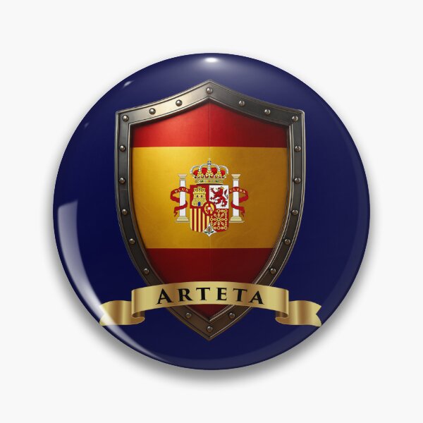 Item preview, Arteta Heritage Crest, Spain Shield designed and sold by Highlandkings.